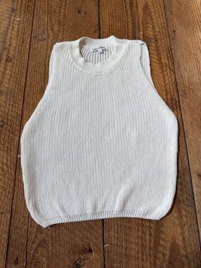 Reformation sleeveless sweater